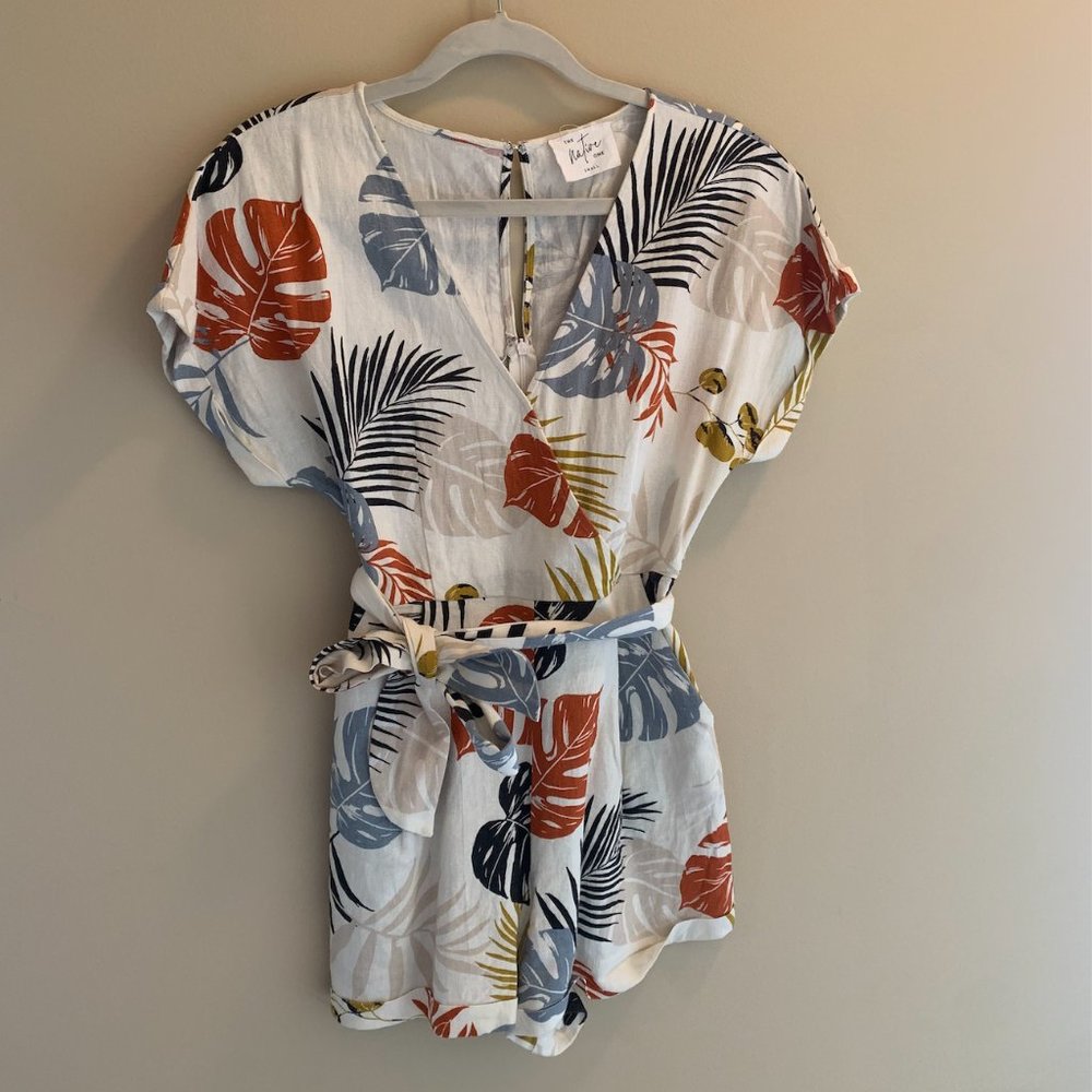 The Native One Flour Print Romper